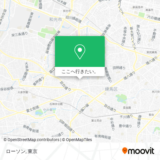 ローソン地図