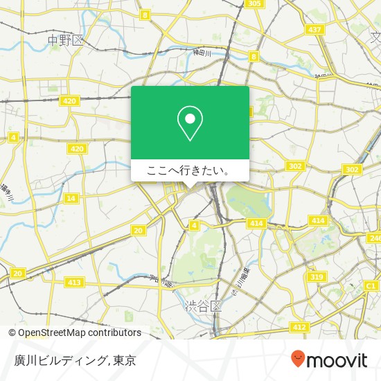 廣川ビルディング地図