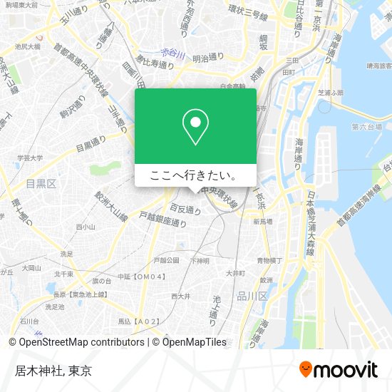 居木神社地図