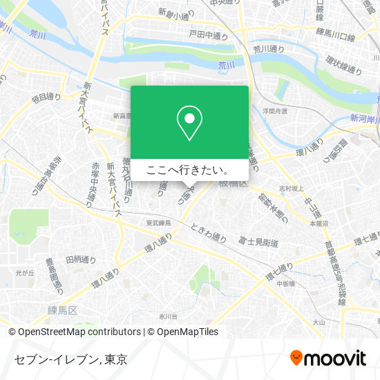 セブン-イレブン地図