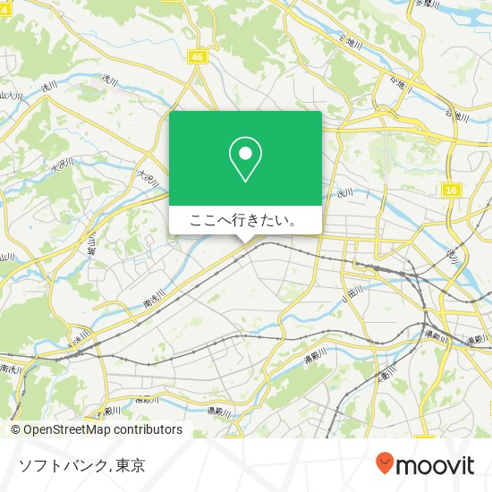 ソフトバンク地図