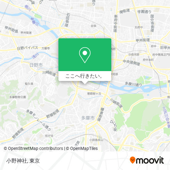 小野神社地図