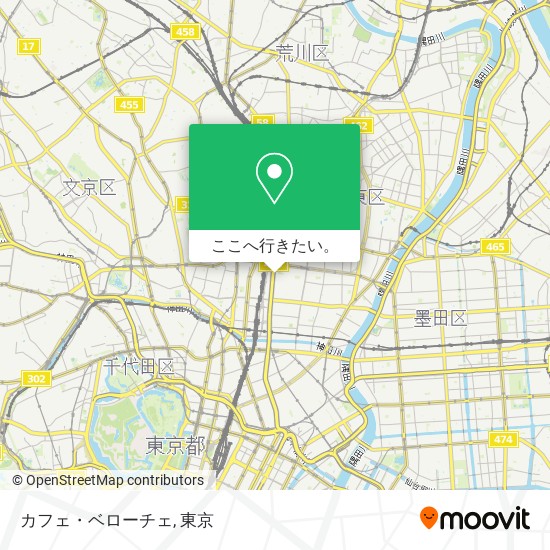 カフェ・ベローチェ地図