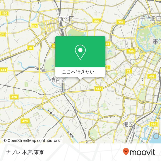 ナプレ 本店地図