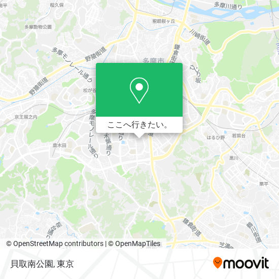 貝取南公園地図