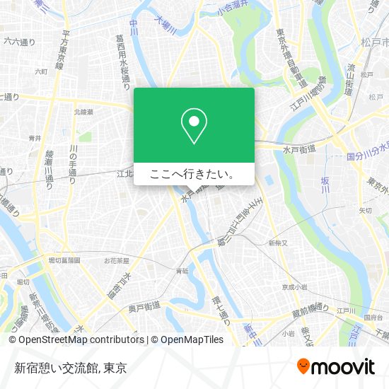 新宿憩い交流館地図