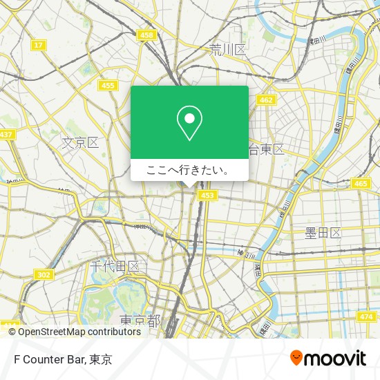 F Counter Bar地図
