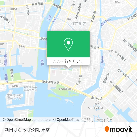 新田はらっぱ公園地図