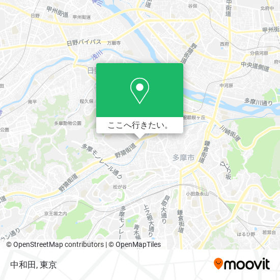 中和田地図