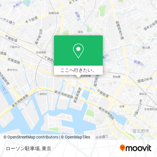 ローソン駐車場地図