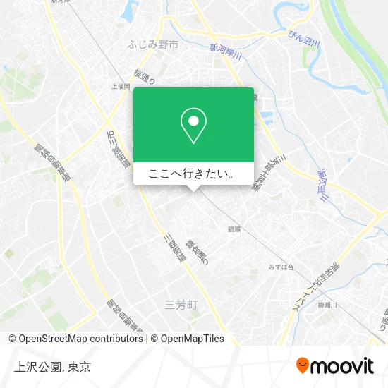 上沢公園地図