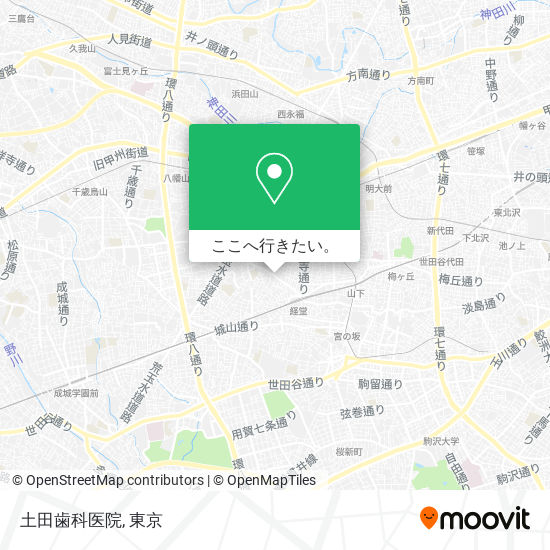土田歯科医院地図
