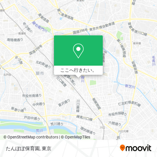 たんぽぽ保育園地図