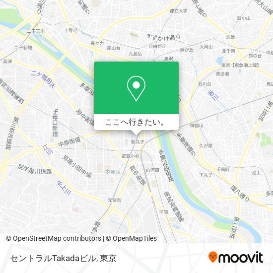 セントラルTakadaビル地図