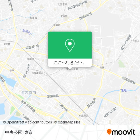 中央公園地図