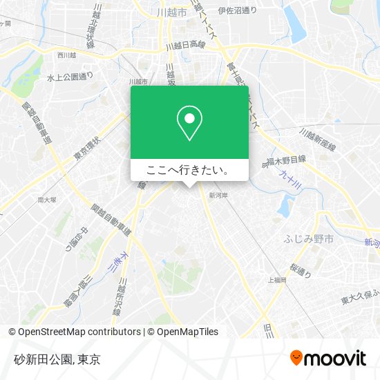 砂新田公園地図
