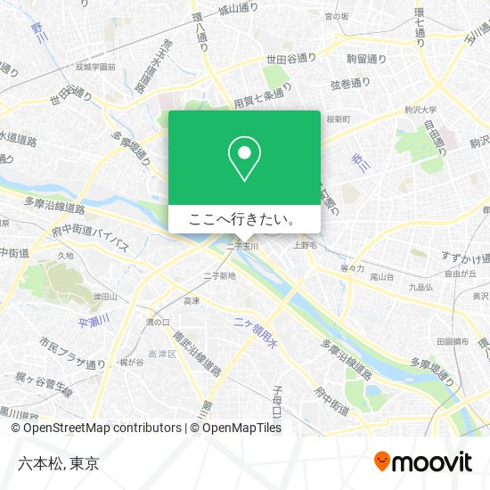 六本松地図