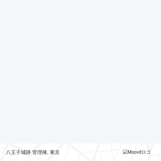 八王子城跡 管理棟地図