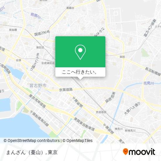 まんざん（蔓山）地図