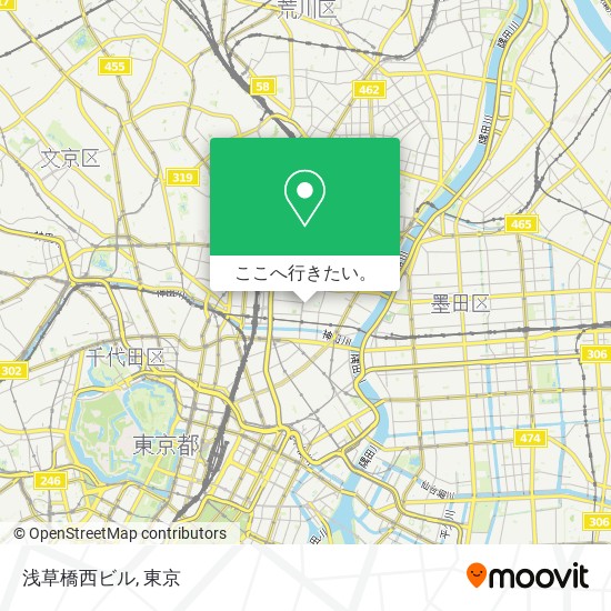 浅草橋西ビル地図