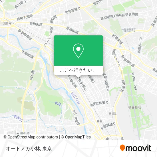 オートメカ小林地図