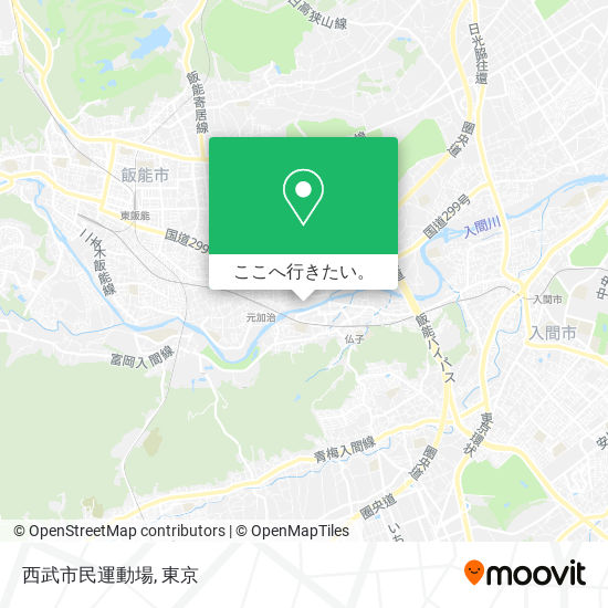 西武市民運動場地図