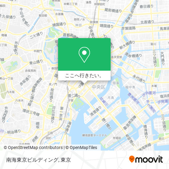 南海東京ビルディング地図