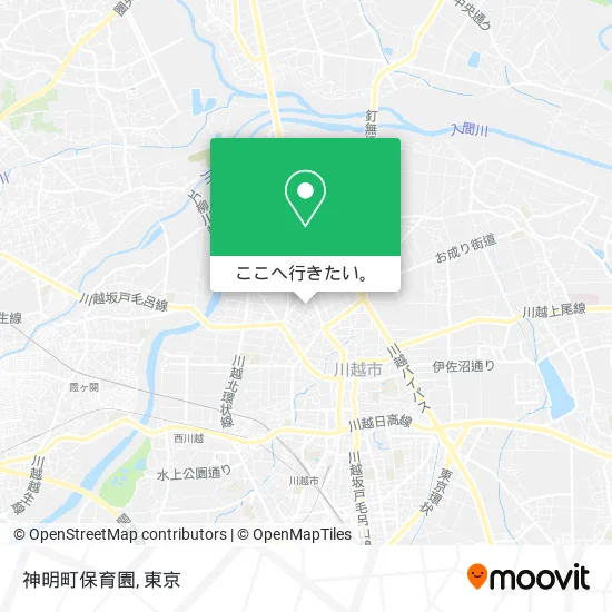 神明町保育園地図