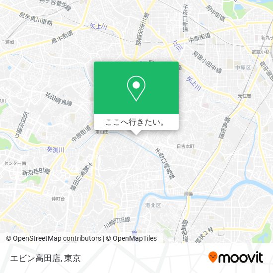 エビン高田店地図