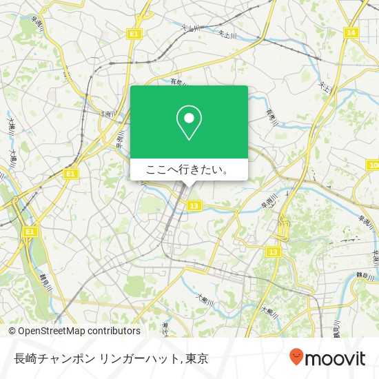 長崎チャンポン リンガーハット地図