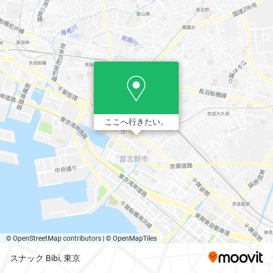 スナック Bibi地図