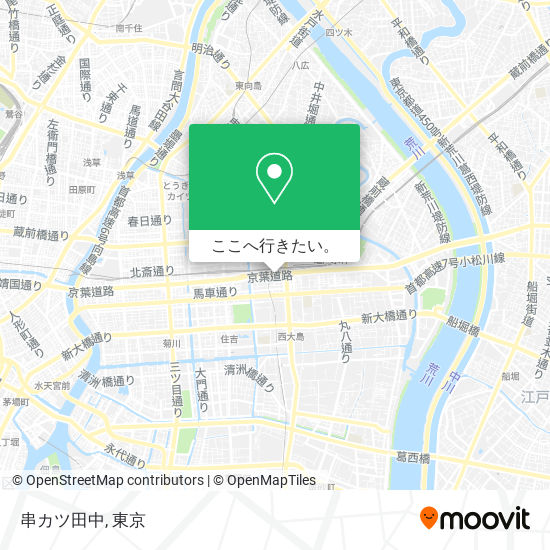 串カツ田中地図