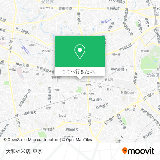 大和や米店地図