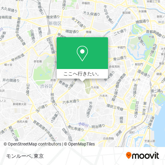 モンルーベ地図