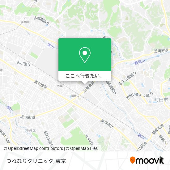つねなりクリニック地図
