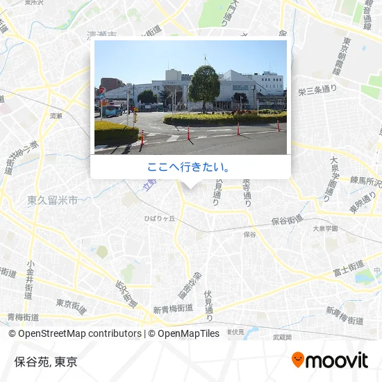 保谷苑地図