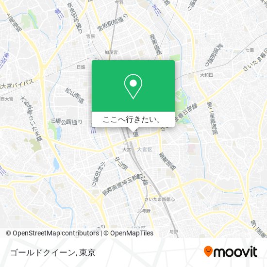 ゴールドクイーン地図