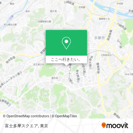 富士多摩スクエア地図