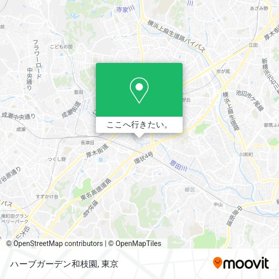ハーブガーデン和枝園地図