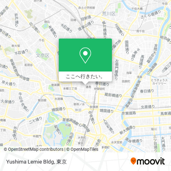 Yushima Lemie Bldg地図