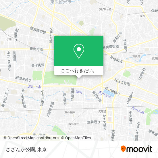 さざんか公園地図