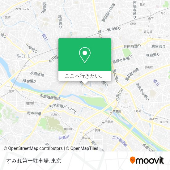 すみれ第一駐車場地図