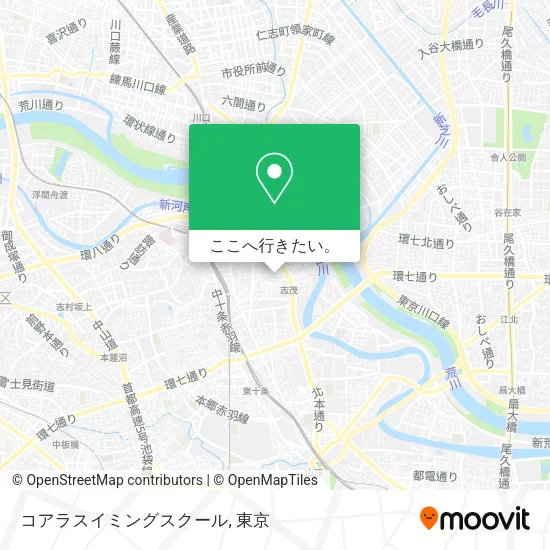 コアラスイミングスクール地図