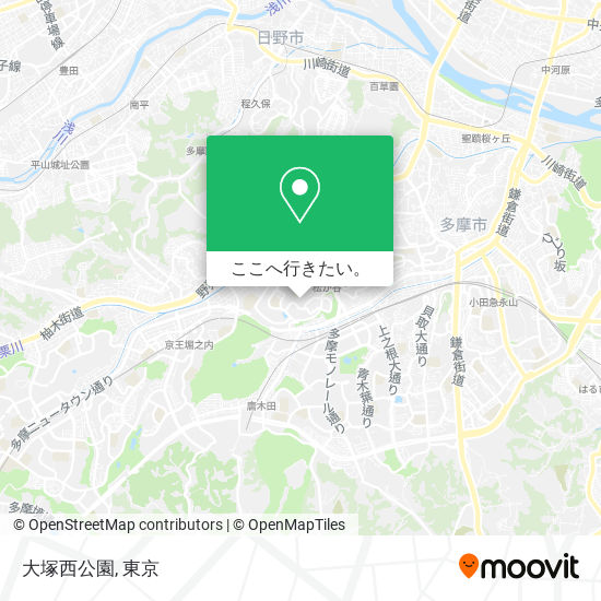 大塚西公園地図