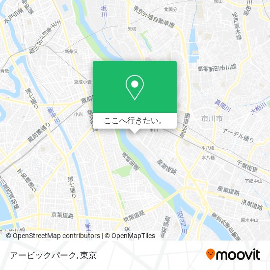 アービックパーク地図