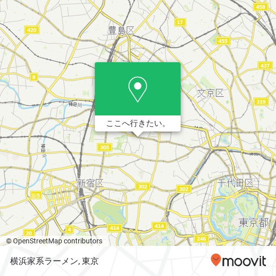横浜家系ラーメン地図