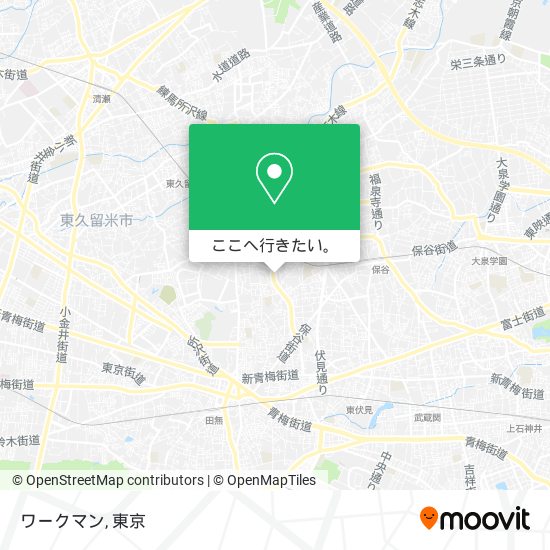 ワークマン地図