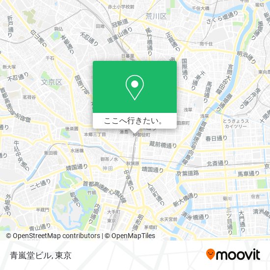 青嵐堂ビル地図