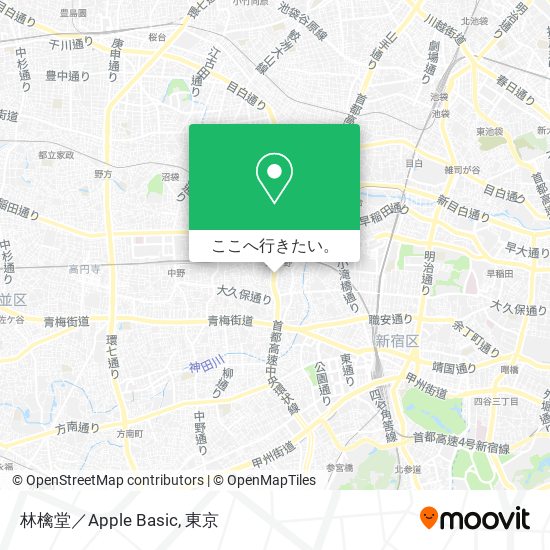 林檎堂／Apple Basic地図