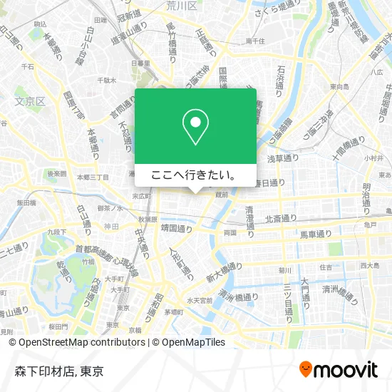 森下印材店地図